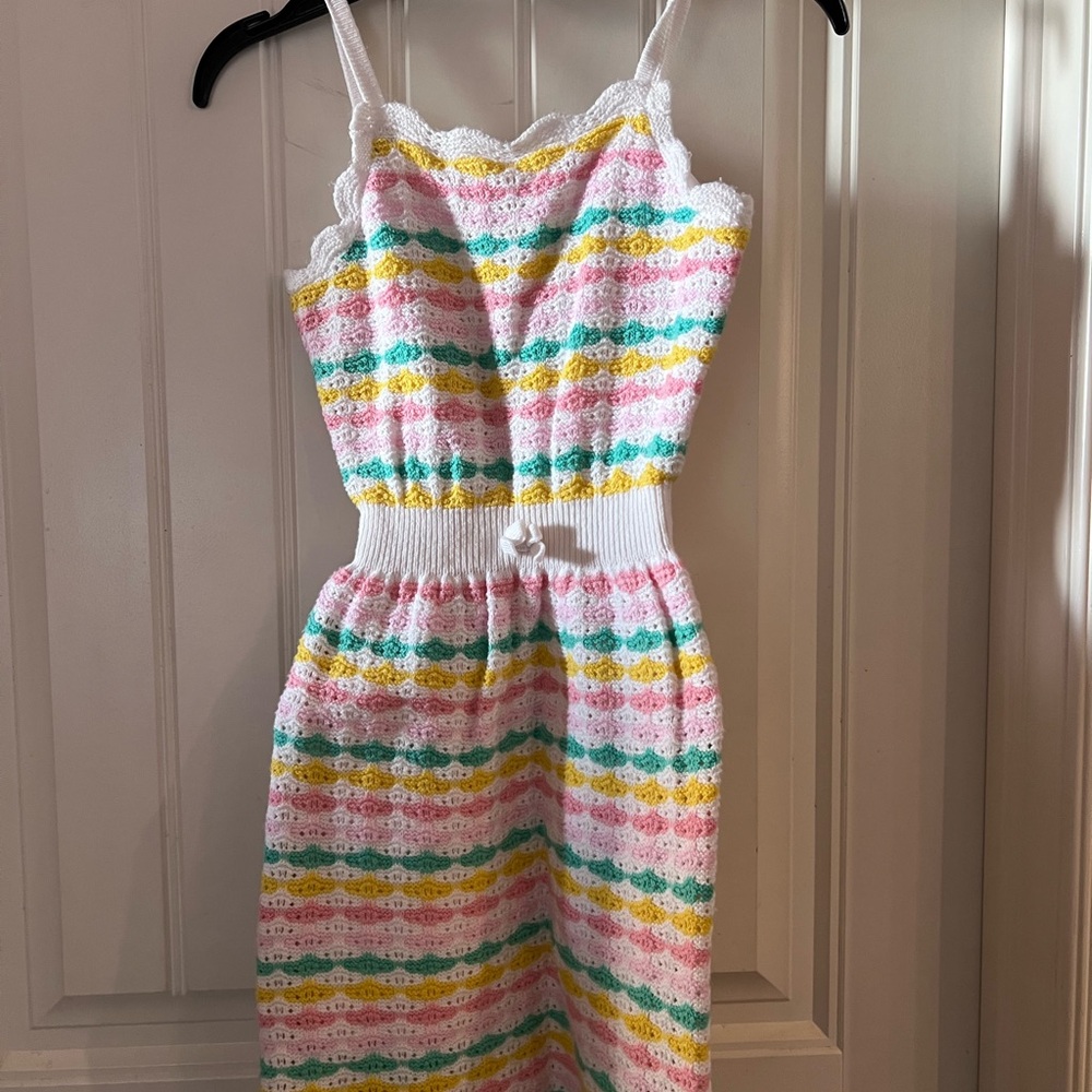 Janie and Jack Multicolor Striped Dress